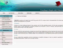 Tablet Screenshot of emissionindia.com